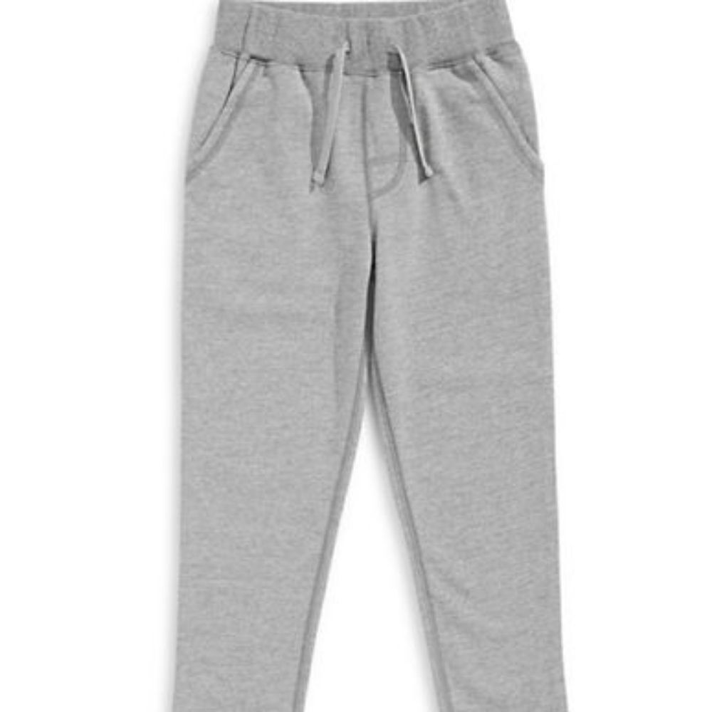 Rococo French Terry Sweatpants-GREY MIX-5